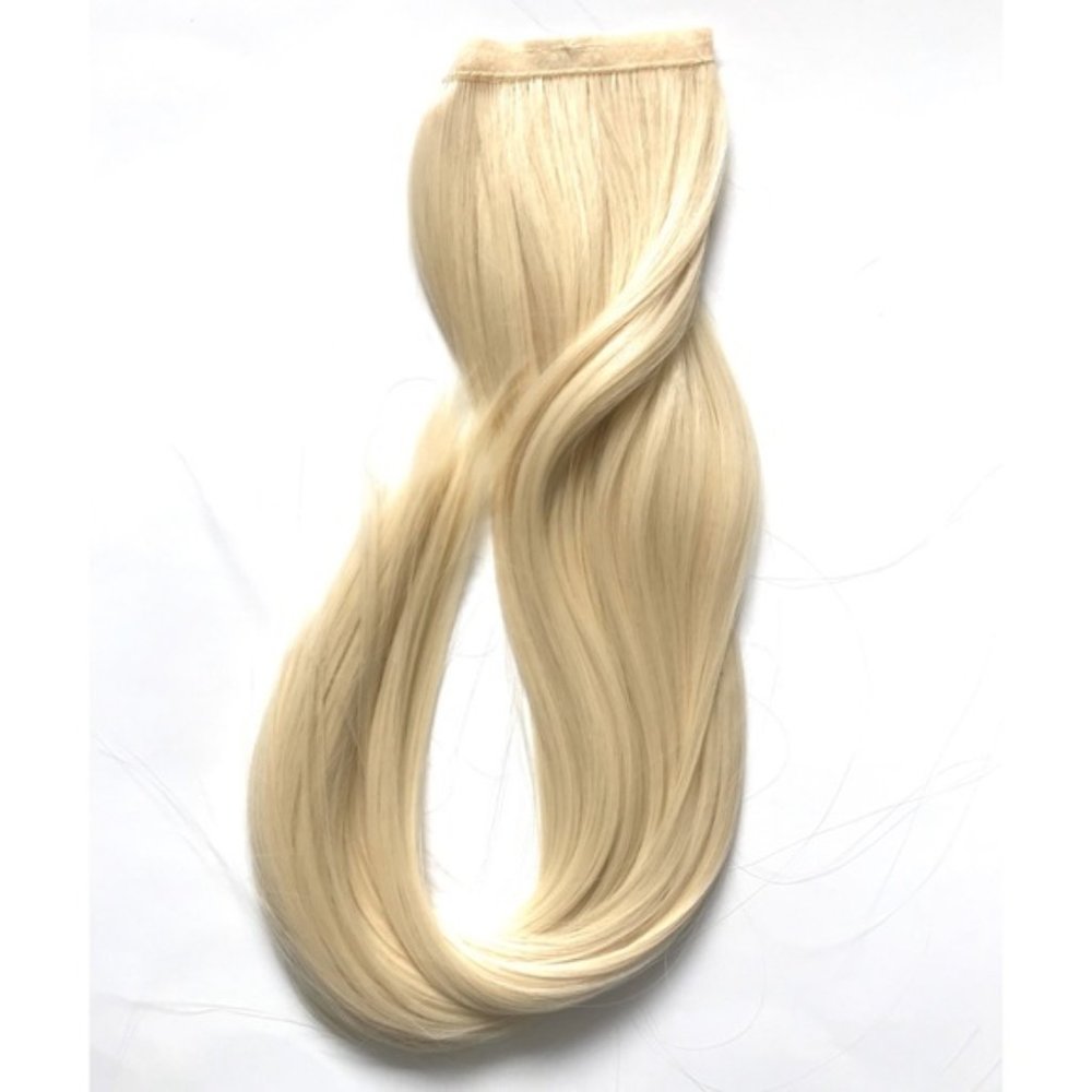 NEW Silky straight blonde ponytail hair ex…